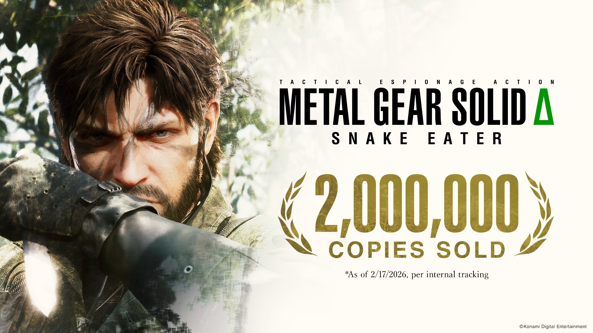 A Tactical Success: METAL GEAR SOLID Δ: SNAKE EATER Surpasses 2 Million Global Sales!